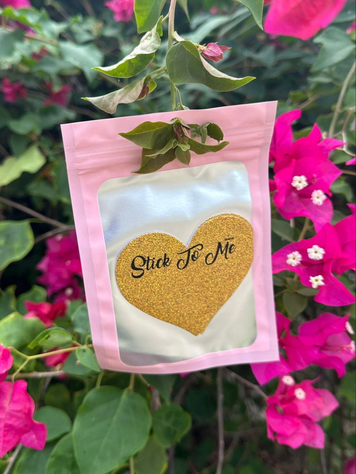 Gold Sparkle Heart Pasties